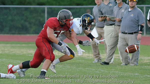 Loudoun County Raiders at Fauquier County High School. Varsity Football