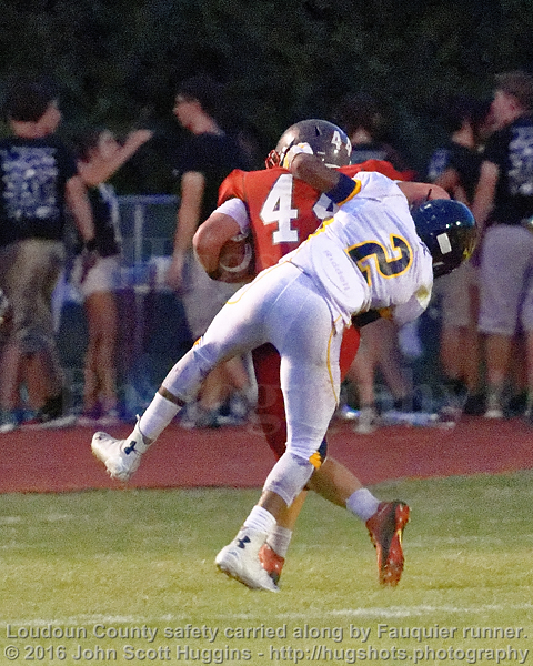 Loudoun County Raiders at Fauquier County High School. Varsity Football